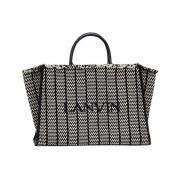 Moderne Chevron Mønster Tote Bag