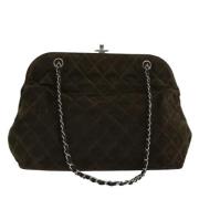 Pre-owned Suede chanel-bags