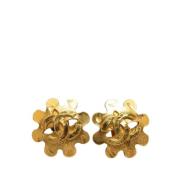 Pre-owned Yellow Gold earrings