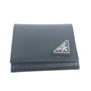 Pre-owned Leather wallets