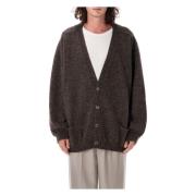 Brun Ull Bestefar Cardigan Aw24