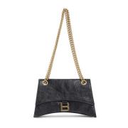 Svart Cross Body Veske