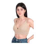 Intrikat Heklet Bralette Topp