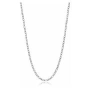 Men's Silver Figaro Chain in 3mm