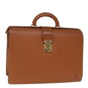 Pre-owned Leather briefcases