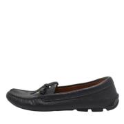 Pre-owned Leather flats