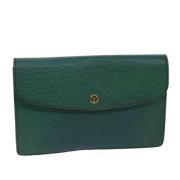 Pre-owned Leather clutches