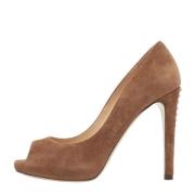 Pre-owned Suede heels