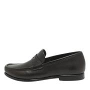 Pre-owned Leather flats