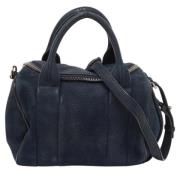 Pre-owned Suede handbags