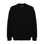 Stilig Sweatshirt i Svart Aw24