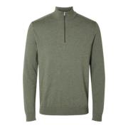 Half Zip Cardigan Strikkgenser