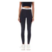 Sort Logo Band High-Waisted Leggings