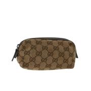 Pre-owned Canvas gucci-bags