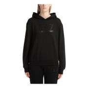 Ensfarget Logo Rhinestone Hoodie