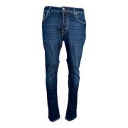 Bard Navy/Gold Label Mørkeblå Jeans