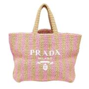 Pre-owned Raffia totes