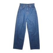 Vintage Dark Blue Trash Jeans