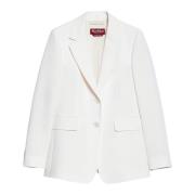 Hvit Linz Cady Blazer Elegant Kjole