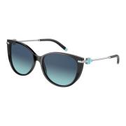 Black/Blue Shaded Sunglasses