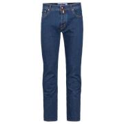 Slim Fit Denim Jeans med Broderi