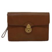 Pre-owned Leather clutches