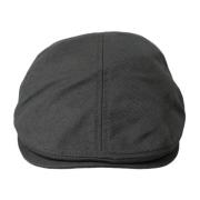 Mørk Grå Newsboy Cap