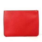 Pre-owned Leather clutches