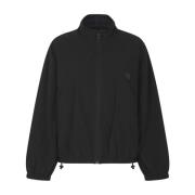 Svart Coaches Track Jacket med Puff Logo