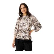 Abstrakt Print Mariana Bluse Multifarget