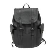 Pre-owned Leather backpacks