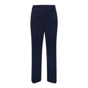 Tailored Pant Baritone Blue Stilige Bukser