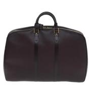 Pre-owned Leather travel-bags