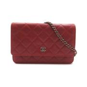 Pre-owned Leather chanel-bags