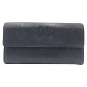 Pre-owned Leather wallets