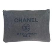 Pre-owned Canvas clutches