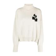 Hvit Sweatshirt Aw24 Koselig Stil