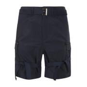 Matte Taffeta Stilige Shorts