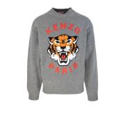 Brodert Lucky Tiger Genser