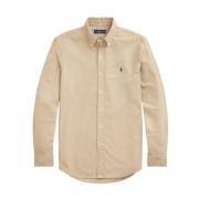 Slim Fit Oxford Skjorte i Surrey Tan