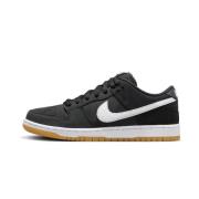 Svart Gum Dunk Low Pro Sneakers