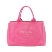 Pre-owned Canvas prada-bags