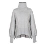 Brodert Sweatshirt for Trendy Komfort