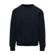 Sort Crewneck Sweatshirt for Menn