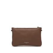 Hermy Skinn Clutch med Cross-Body Stropp