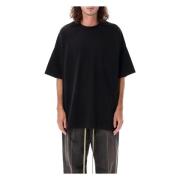 Svart Oversized T-skjorte