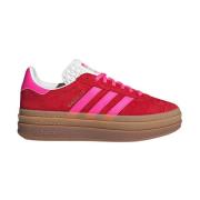 Modig Rød Rosa Gazelle Sneakers