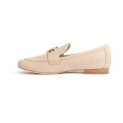 Beige Loafer Sko for Kvinner