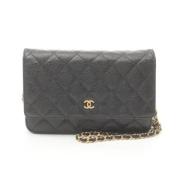 Pre-owned Leather chanel-bags