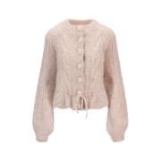 Sophia Chunky Cardigan - Beige Melange